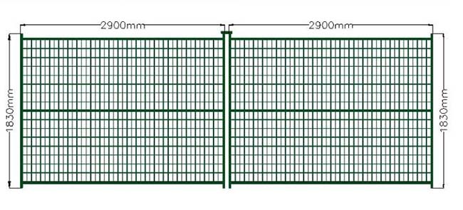 Welded Wire Temporary Construction Fence 