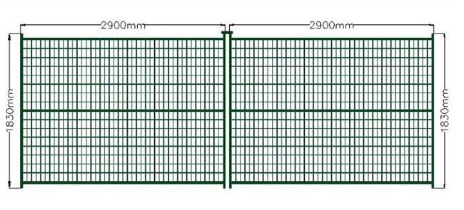 Welded Wire Temporary Construction Fence