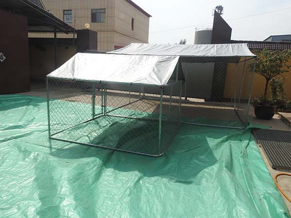 High standard Chain link dog cage use outdoor