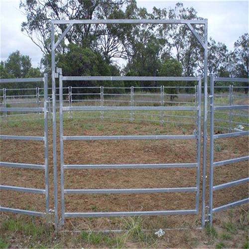 Galvanized cheaper cattle metal fence panel 